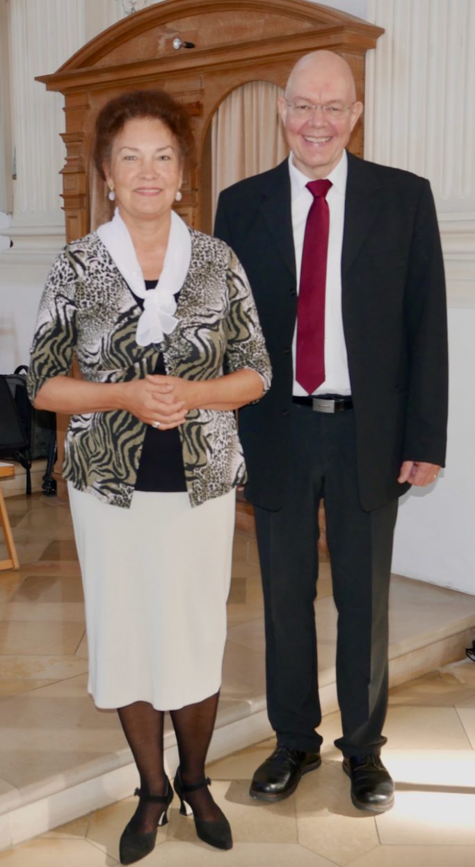 Das Duett Ludmilla Wachs und Ralf Dunzweiler