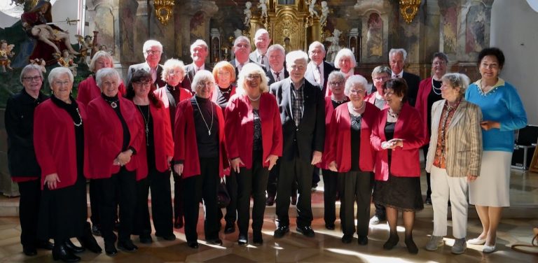 Fotomotiv für den Weihnachtsauftritt des Gesangverein-Frohsinn bei den Siebenbürger Sachsen